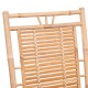 Supama kėdė su pagalvėle, bambukas (41894+314119)