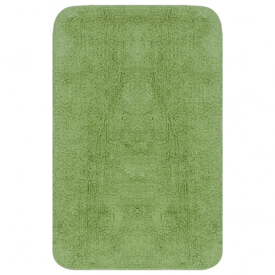 Vonios kilimėlių rinkinys, 2d., audinys, žalias