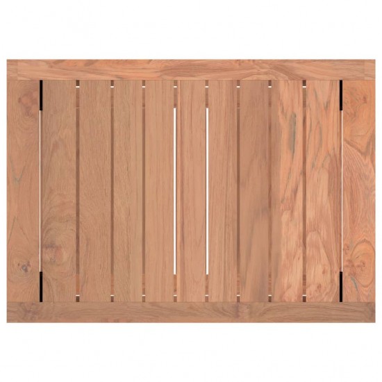 Dušo suoliukas, 50x35x45cm, tikmedžio medienos masyvas