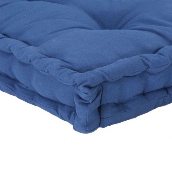 Grindų/paletės pagalvėlės, 2vnt., šviesiai mėlynos, medvilnė