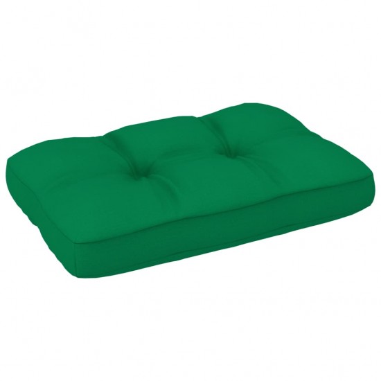 Paletės pagalvėlė, žalios spalvos, 60x40x10cm, audinys