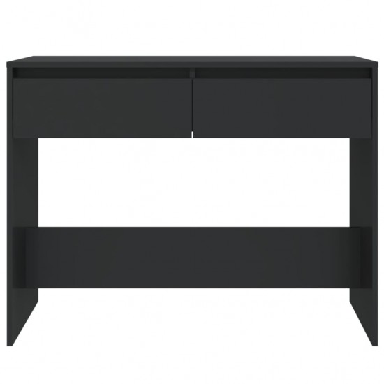 Konsolinis staliukas, juodos spalvos, 100x35x76,5cm, MDP