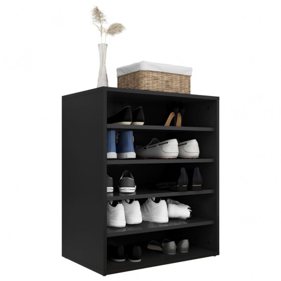 Spintelė batams, juodos spalvos, 60x35x70cm, MDP