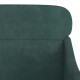 Krėslas, tamsiai žalios spalvos, 63x76x80cm, aksomas