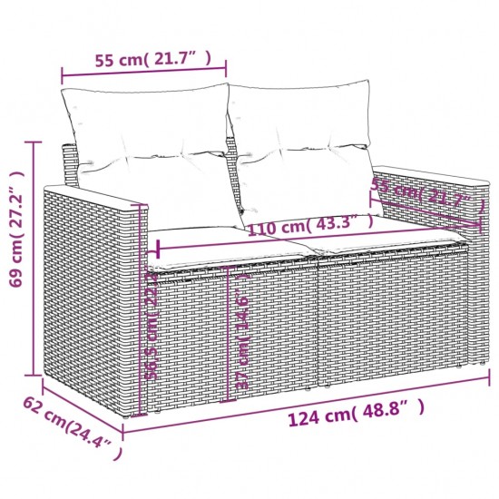 Pakaitinis audinys markizei, antracito ir baltos spalvos, 4x3 m