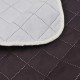 130882 Double-sided Quilted Bedspread Beige/Brown 230 x 260 cm