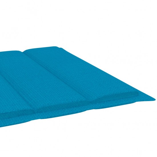 Saulės gulto čiužinukas, mėlynos spalvos, 200x60x3cm, audinys