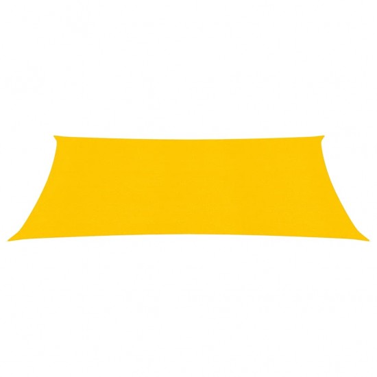 Uždanga nuo saulės, geltonos spalvos, 3x5m, HDPE, 160g/m²