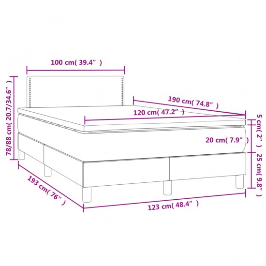 Galvūgalis su LED, juodos spalvos, 180x5x78/88cm, audinys