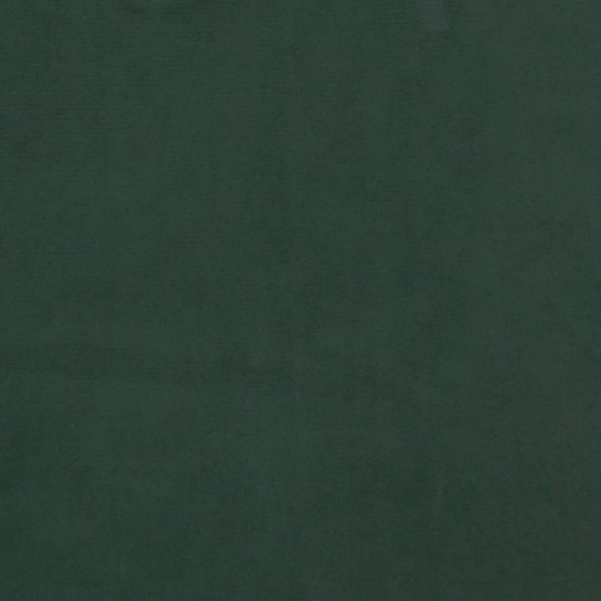 Spyruoklinis čiužinys, tamsiai žalias, 90x200x20 cm, aksomas