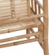 Sodo suoliukas su pagalvėle, 120cm, bambukas (41504+314084)