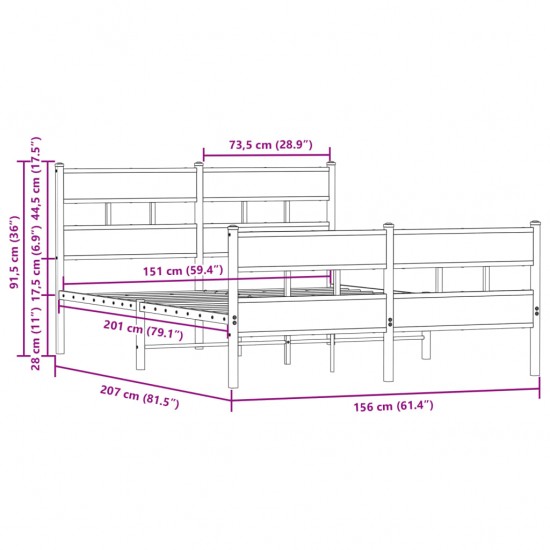 Sodo lovelis su treliažu, baltos spalvos, 120x40x121,5cm, PP