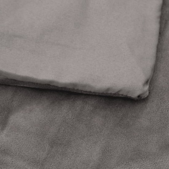 Sunki antklodė su užvalkalu, pilka, 120x180cm, audinys, 9kg