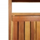 Konsolinis sodo staliukas, 80x35x75cm, akacijos masyvas