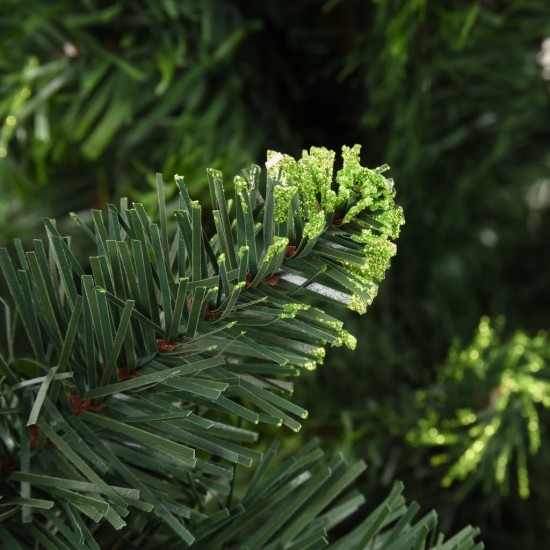 Dirbtinė kalėdinė eglutė su kankorėžiais, žalios sp., 180 cm