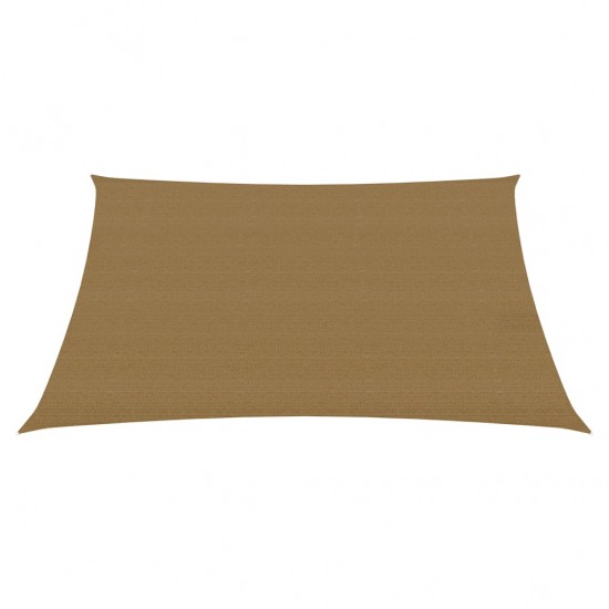 Uždanga nuo saulės, taupe spalvos, 2,5x2,5m, HDPE, 160g/m²