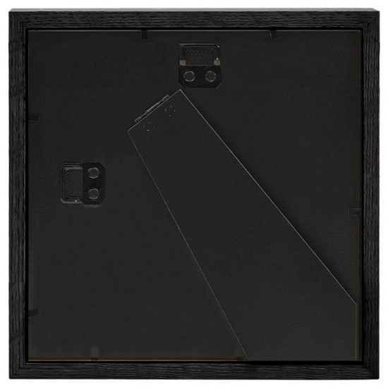 3D Nuotraukų rėmeliai, 3vnt., juodi, 23x23cm
