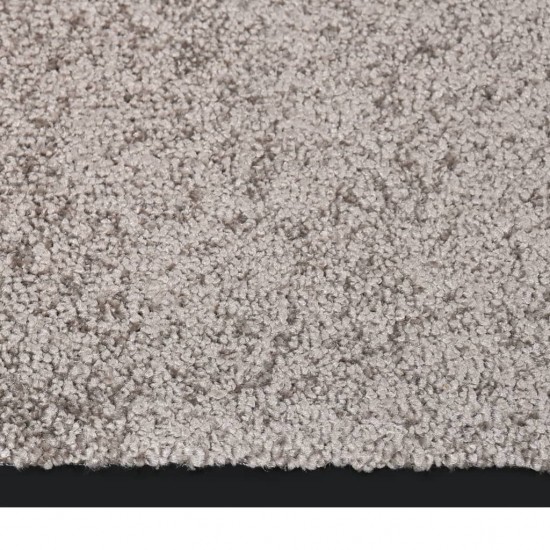 Durų kilimėlis, pilkos spalvos, 60x80cm
