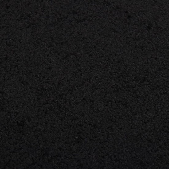 Durų kilimėlis, juodos spalvos, 80x120cm