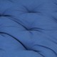 Paletės/grindų pagalvėlė, šviesi mėlyna, 120x80x10cm, medvilnė