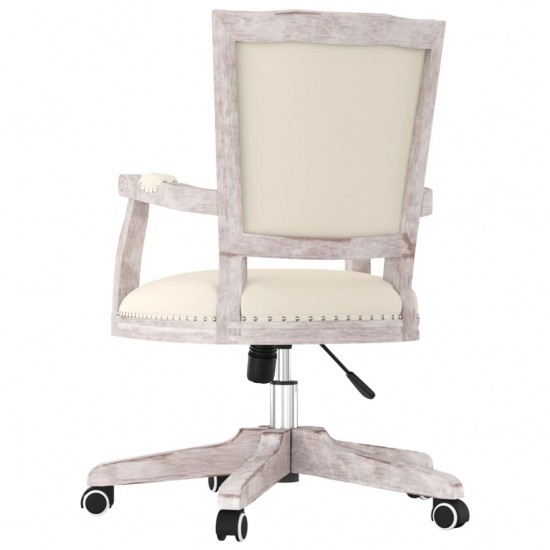 Pasukama biuro kėdė, smėlio spalvos, linas