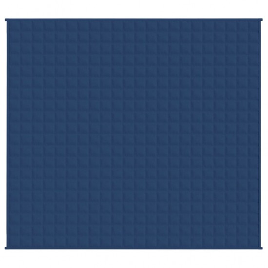 Sunki antklodė, mėlynos spalvos, 220x230cm, audinys, 15kg