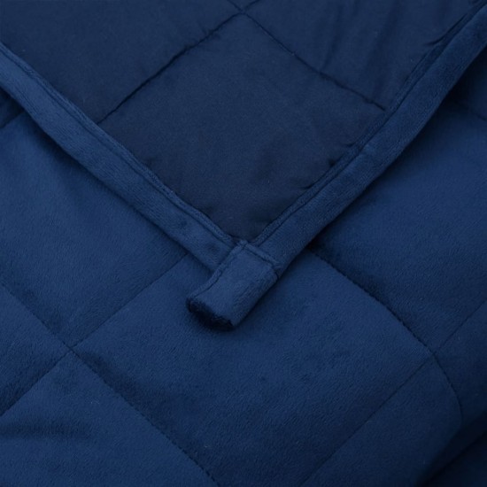 Sunki antklodė, mėlynos spalvos, 220x240cm, audinys, 11kg