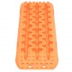 Sukibimo kilimėliai, 2vnt., oranžiniai, 106x30,5x7cm, nailonas