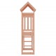 Žaidimų bokštas su kopėčiomis/sienele, 52,5x110,5x214cm, eglė