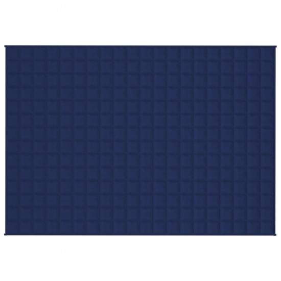 Sunki antklodė, mėlynos spalvos, 137x200cm, audinys, 10kg