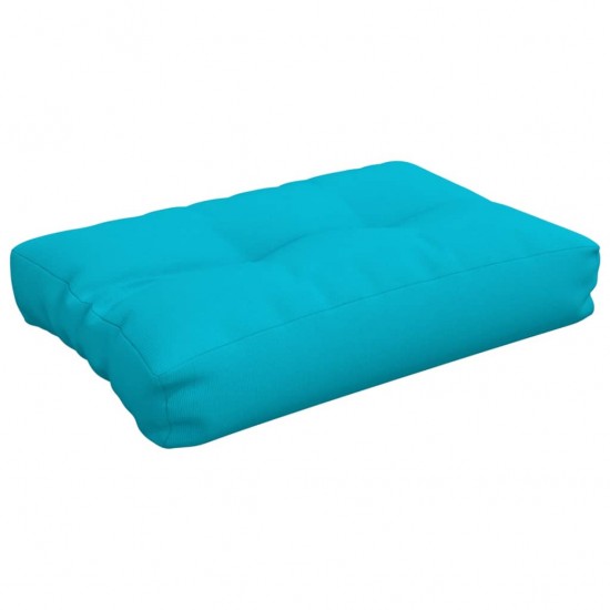 Paletės pagalvėlė, turkio spalvos, 60x40x12cm, audinys