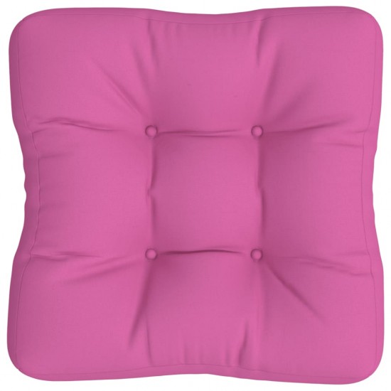 Paletės pagalvėlė, rožinės spalvos, 50x50x12cm, audinys