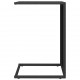 C formos staliukas, juodos spalvos, 40x35x60cm, poliratanas