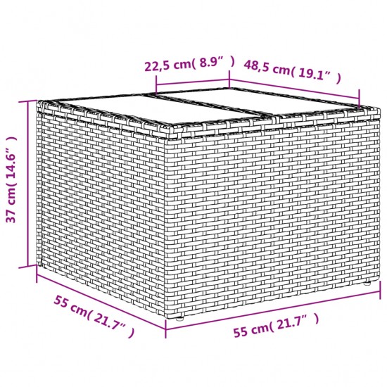 Stalas, juodas/pilkas, 110x53x(58–87)cm, mediena/plienas