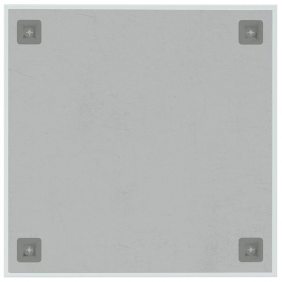 Sieninė magnetinė lenta, balta, 40x40cm, grūdintas stiklas