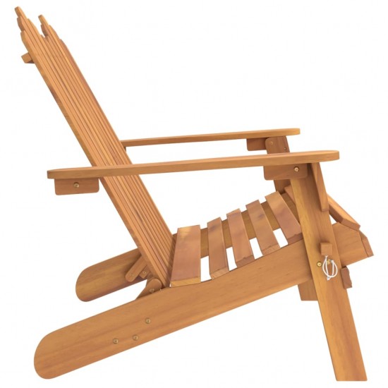 Sodo adirondack suoliukas, 126cm, akacijos medienos masyvas