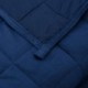 Sunki antklodė, mėlynos spalvos, 135x200cm, audinys, 6kg