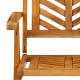 Atlošiamos sodo kėdės, 3vnt., akacijos medienos masyvas