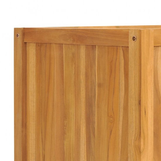 Aukštas lovelis, 150x50x50cm, tikmedžio medienos masyvas