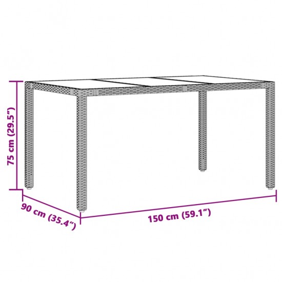 Bistro staliukas, tamsiai rudos spalvos, 80cm, MDF