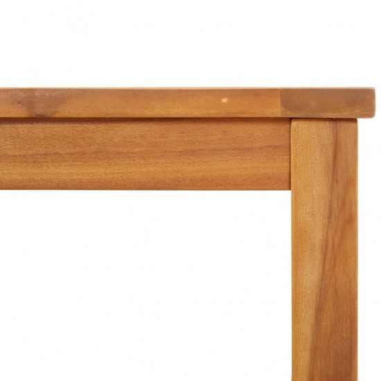 Kavos staliukas, 40x40x36cm, akacijos medienos masyvas
