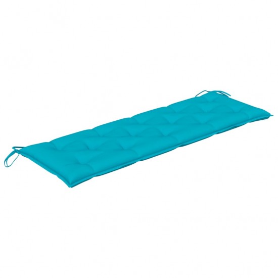 Sodo suoliuko pagalvėlė, turkio spalvos, 150x50x7cm, audinys