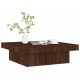 Kavos staliukas, rudas ąžuolo, 90x90x28cm, apdirbta mediena