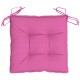 Kėdės pagalvėlės, 4vnt., rožinės, 50x50x7cm, oksfordo audinys