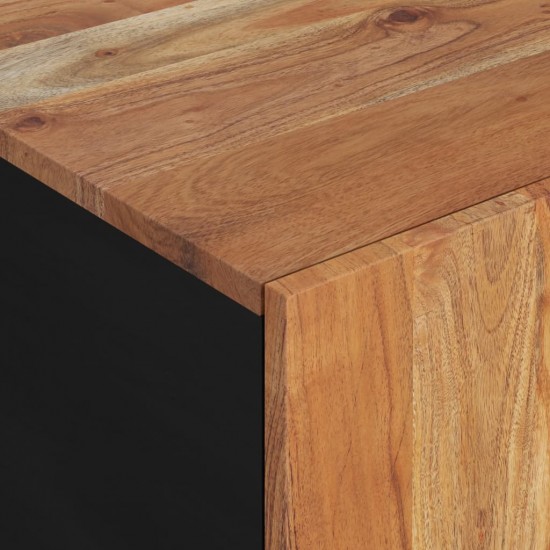 Kavos staliukas, 100x54x40cm, akacija ir apdirbta mediena