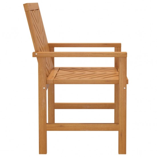 Sodo valgomojo kėdės, 4vnt., akacijos medienos masyvas
