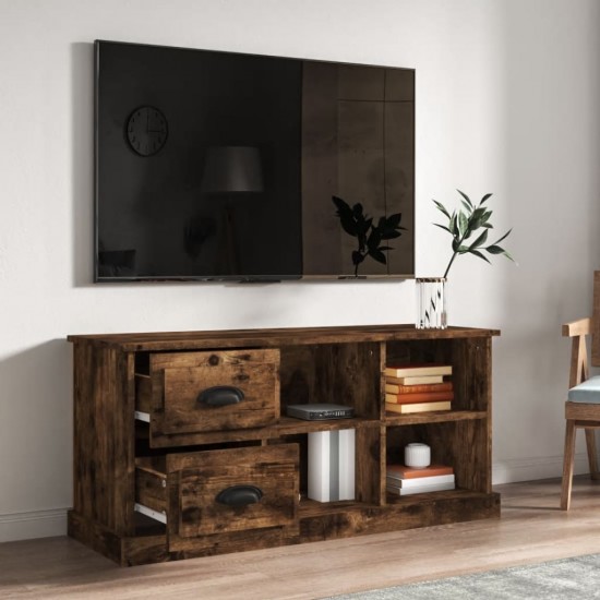 Televizoriaus spintelė, ąžuolo, 102x35,5x47,5cm, mediena