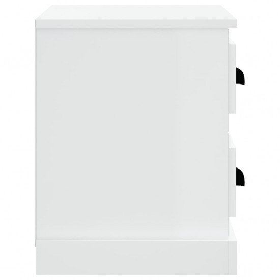 Naktinė spintelė, baltos spalvos, 60x35,5x45cm