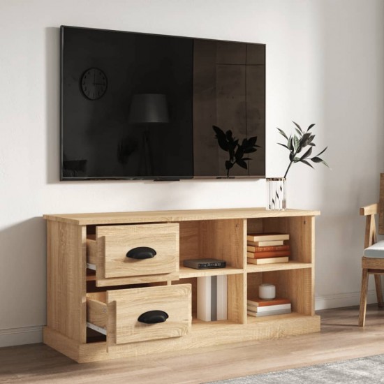 Televizoriaus spintelė, ąžuolo, 102x35,5x47,5cm, mediena