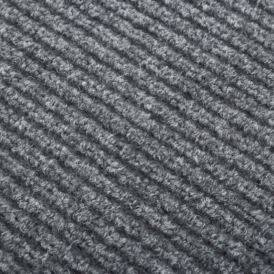 Purvą sugeriantis kilimas-takelis, pilkos spalvos, 100x100cm